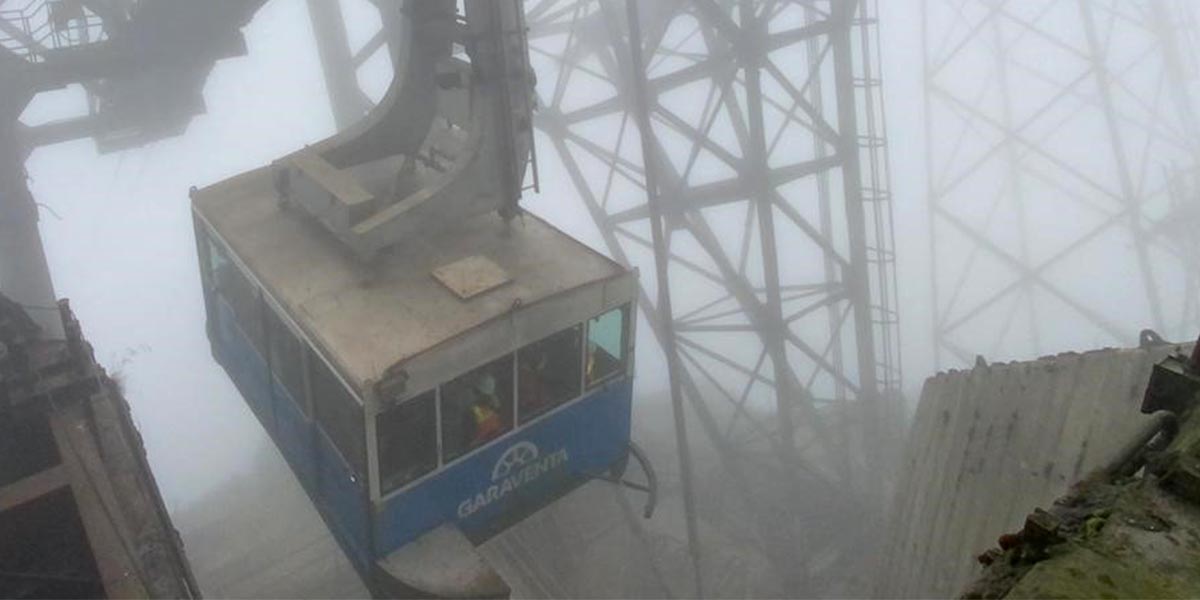 Kereta gantung milik PT Freeport Indonesia. Foto: Fachruddin Aji/Papua60detik
